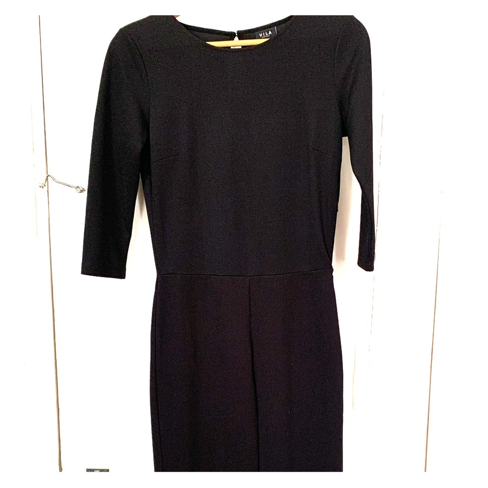 Black jumpsuit with Cutout Back